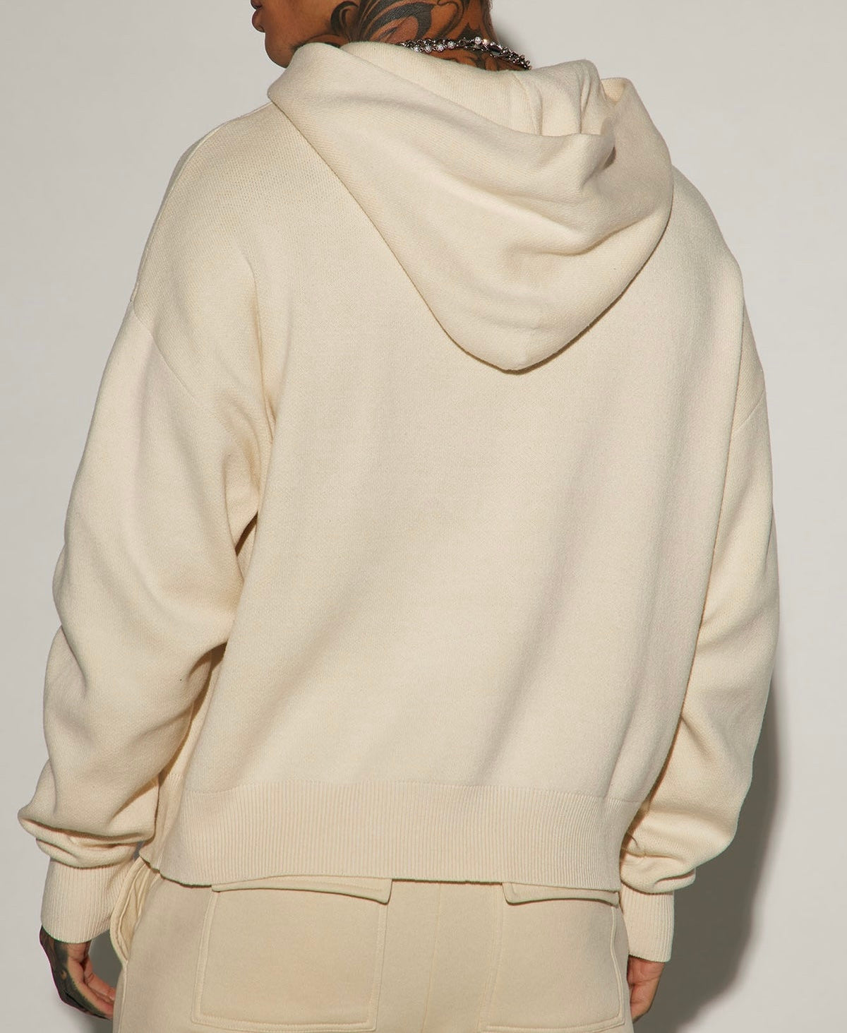 "No Feelings" Heavyweight Cropped Sweater Hoodie - CALIWOOD ™️