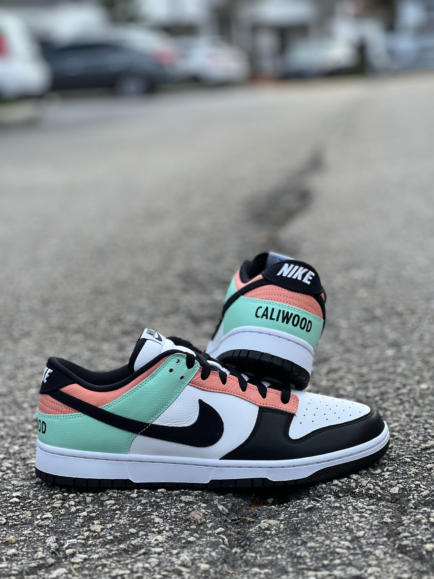 Chocolate Mints - Dunk Lows by CaliWood™️